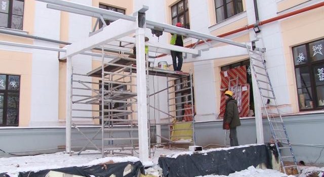 Daugavpils izglītības iestādēs turpinās lielu būvniecības projektu realizācija
