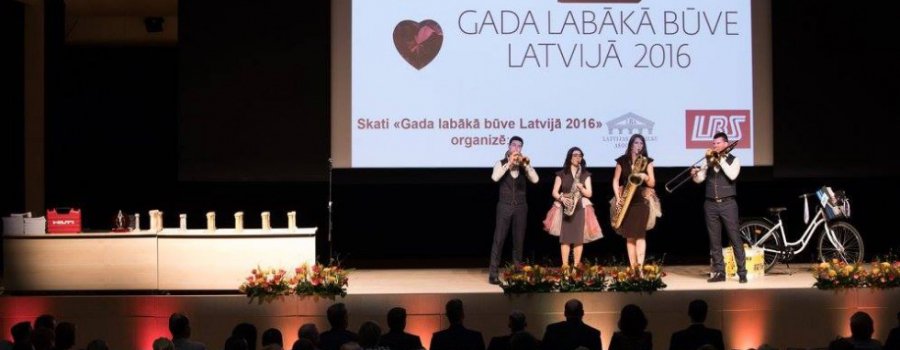 VIDEO: Skate Gada Labākā Būve Latvijā 2016- Finālistu apbalvošana