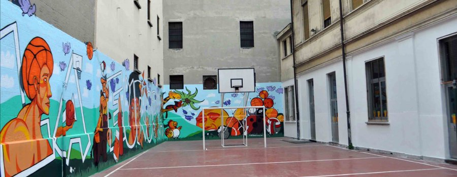 ФОТО: Стало известно, что нарисуют на фасадах детских садов и школ
