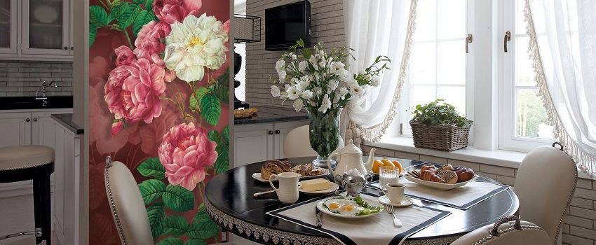 Сочетание цветов в интерьере кухни