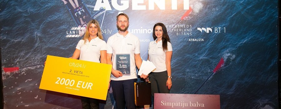 Konkursā Gada aģenti 2018 uzvarējusi Latio Real Estate komanda