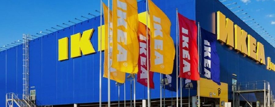 Uzcelts IKEA Latvija navigācijas tornis