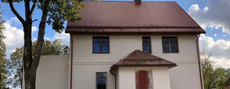 Novembrī noslēgsies Allažu pagasta tautas nama ēkas vienkāršotā atjaunošana