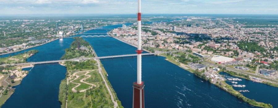 Pēc pārbūves Rīgas TV tornī varēs pastaigāties arī ārpus torņa 220m augstumā