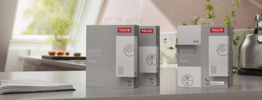 VELUX ACTIVE iekštelpu klimata kontroles sistēma