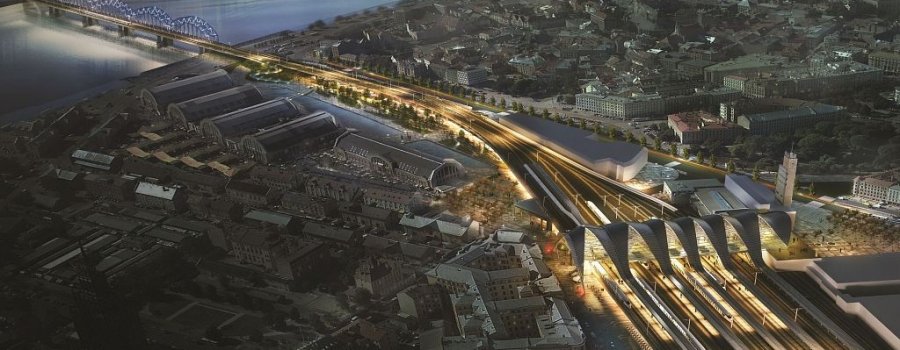 Noslēgts līgums par nozīmīgākā Rail Baltica objekta Latvijā projektēšanu un būvdarbiem