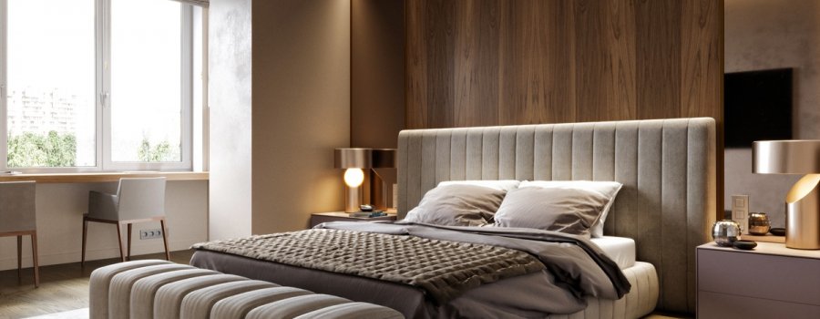 Современные роскошные идеи интерьеров для спальни