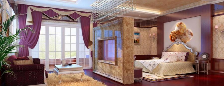 VIDEO Guļamistabas dzīvojamās istabas dizains kā pareizi zonēt istabu.