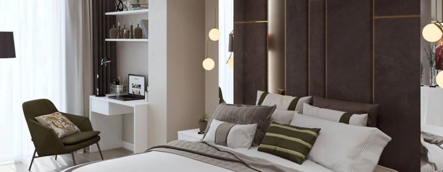 Guļamistabas dizains no LAVR interior design