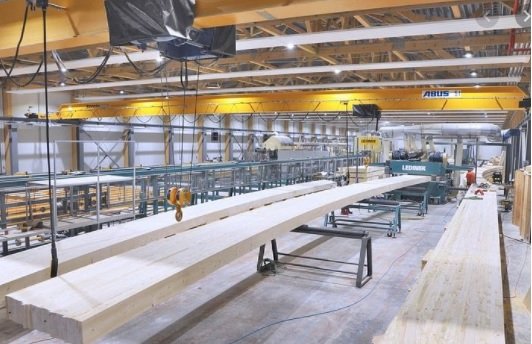 Industra Bank piešķīrusi 1,5 miljonu eiro aizdevumu līmētā koka būvkonstrukciju ražotājam 
