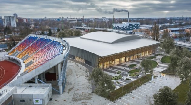 Jumta izbūve Daugavas stadiona rietumu tribīnē paredzēta jau šogad