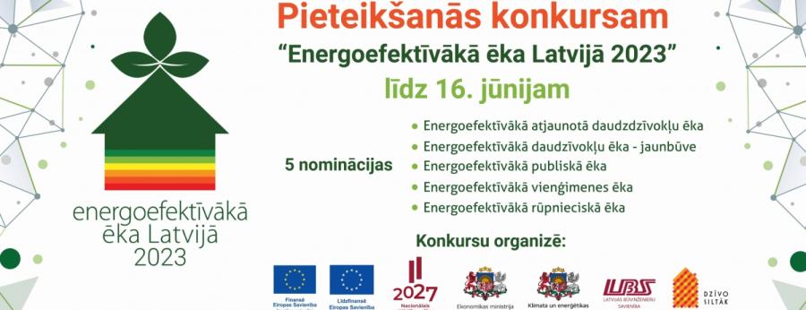 Izsludināts konkurss Energoefektīvākā ēka Latvijā 2023