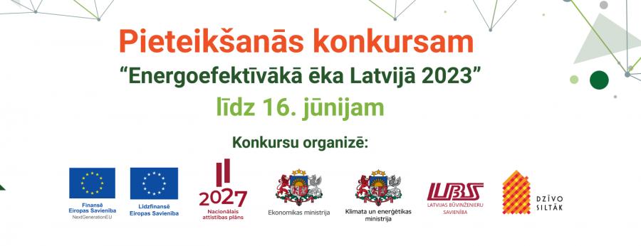Pieteikumus konkursam Energoefektīvākā ēka Latvijā 2023 var iesniegt līdz 16. jūnijam
