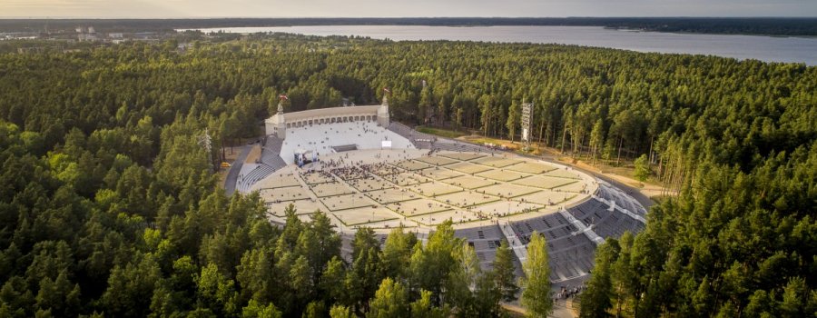 Izraudzīts projekts Daugavpils Stropu mežaparka estrādes pārbūvei