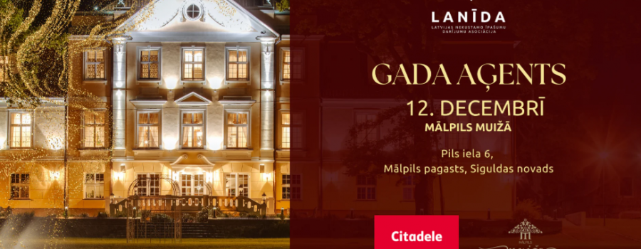 LANĪDA izsludina pieteikumu iesniegšanu konkursam GADA AĢENTS 2025