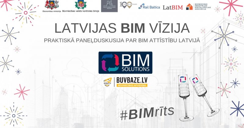 BIMrīts Latvijas BIM vīzija (paneļdiskusija par BIM Latvijā)