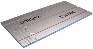 Tycroc UHP XPS plāksne siltajām grīdām 1200x600x25mm  Dn 16mm caurulei